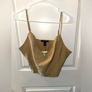 Tan Crop Top - Large